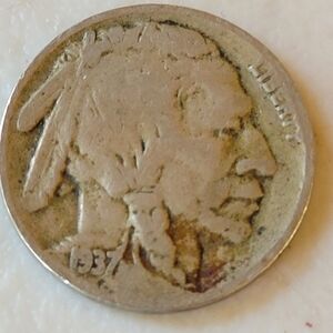 1937-D Buffalo Nickel Coin